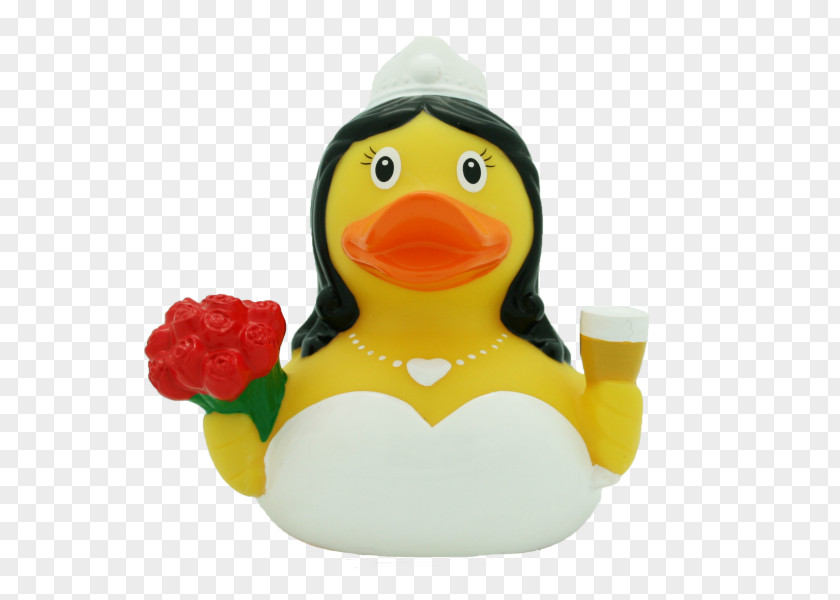 Duck Lilalu Prickly Cactus Rubber Bathtime Toy Bride PNG