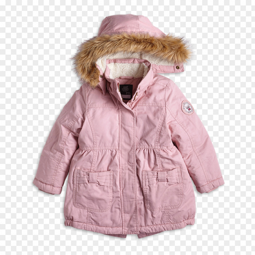 Girls Solout Fur Clothing Pink M Animal PNG