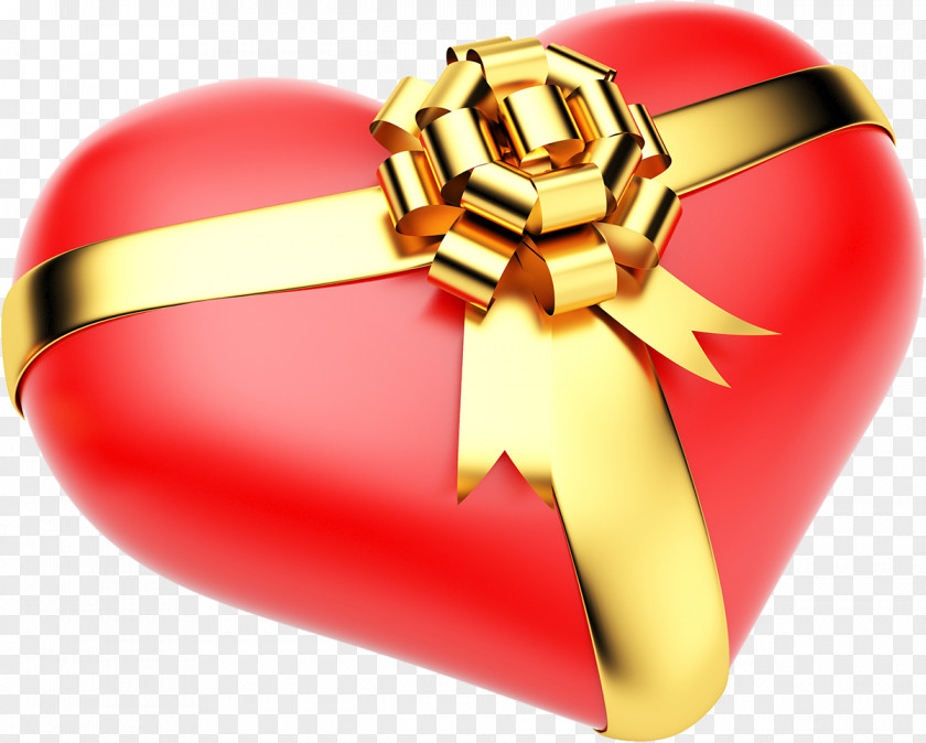 Heart Gift Valentine's Day Clip Art PNG