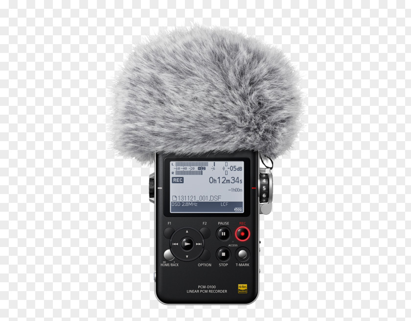 Microphone Digital Audio Sony PCM-D100 PNG
