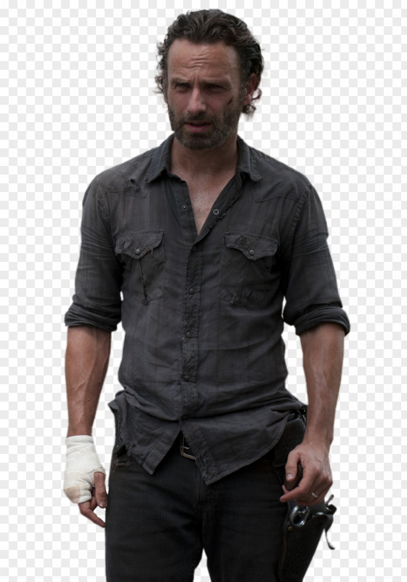 The Walking Dead Andrew Lincoln Rick Grimes Carl Daryl Dixon PNG