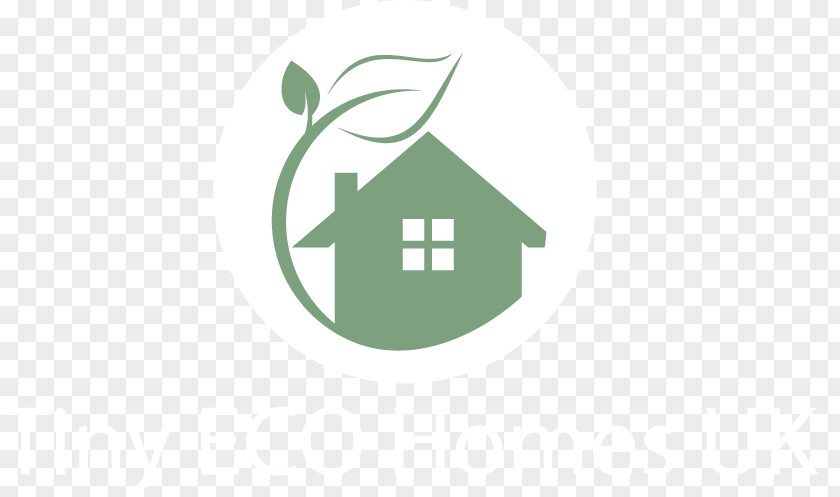 Eco House Logo Brand Desktop Wallpaper PNG