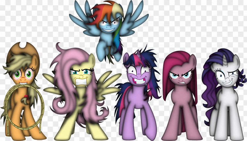 Horse Pony Rainbow Dash Pinkie Pie Rarity Twilight Sparkle PNG