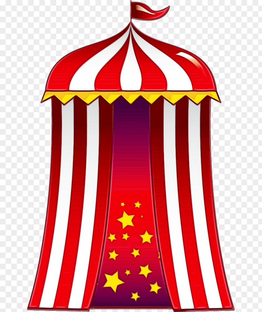 Performance Red Circus Tent PNG