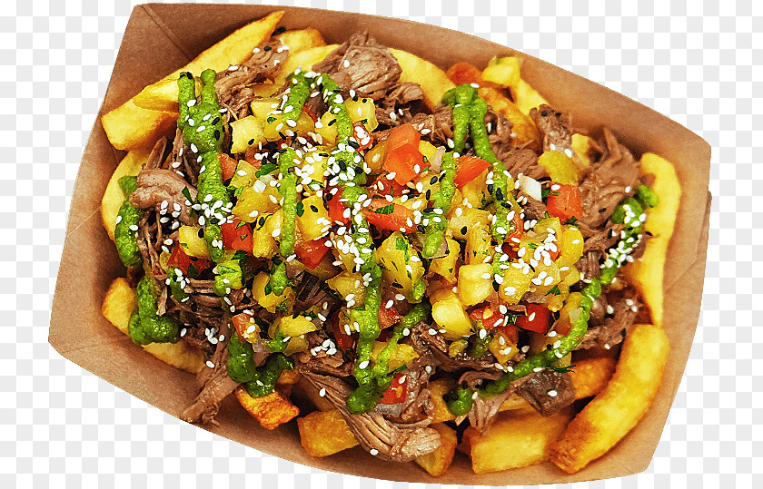 Poutine Vegetarian Cuisine Nachos Tostada European Of The United States PNG