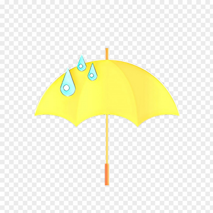 Shade Yellow Umbrella Cartoon PNG