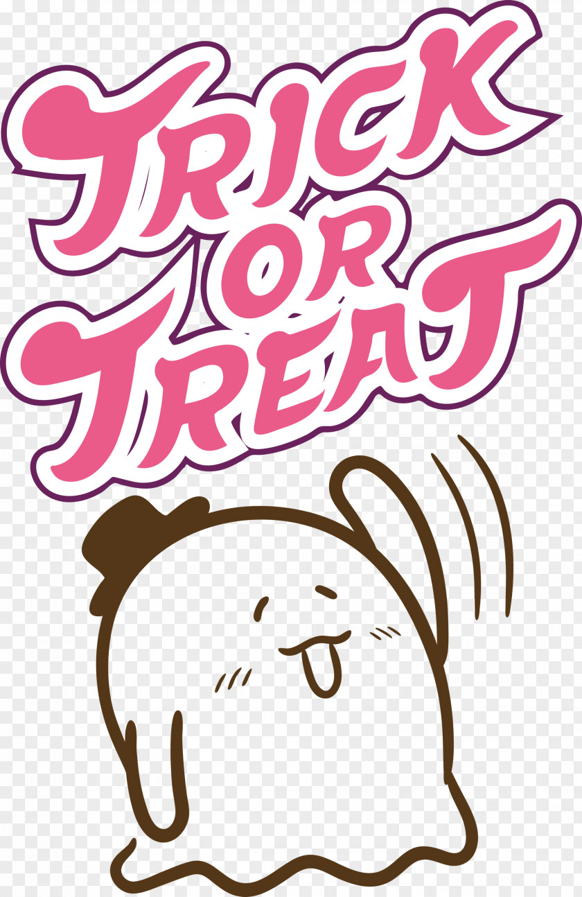 TRICK OR TREAT Happy Halloween PNG