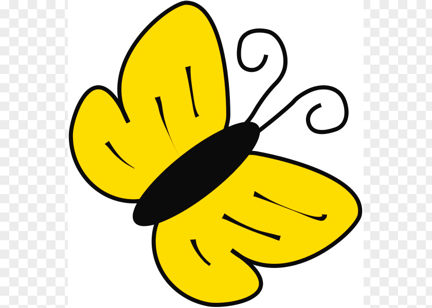 Yellow Cliparts Butterfly Blue Clip Art PNG