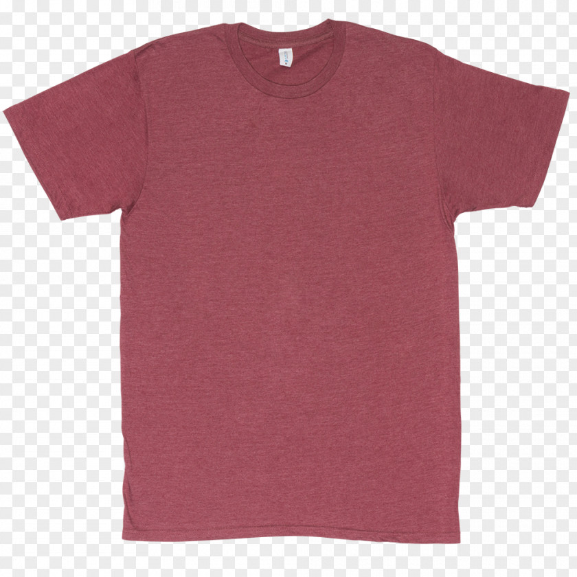 Burgundy T-shirt Clothing Sizes Sleeve PNG