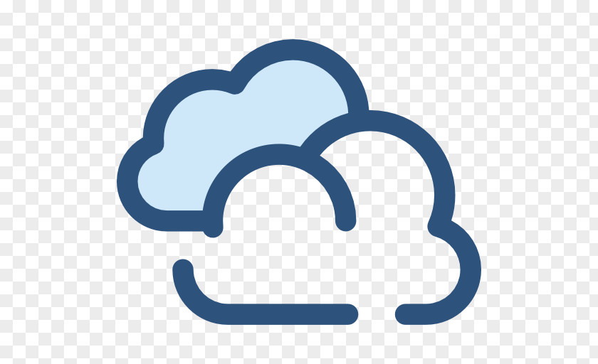 Cloudy Cloud Computing Web Hosting Service PNG