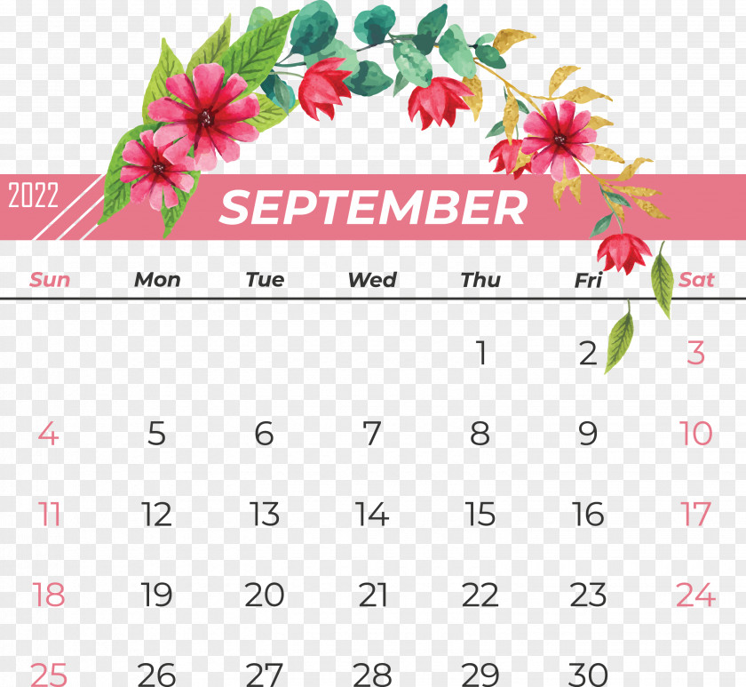 Flower Calendar Font Meter Plant PNG