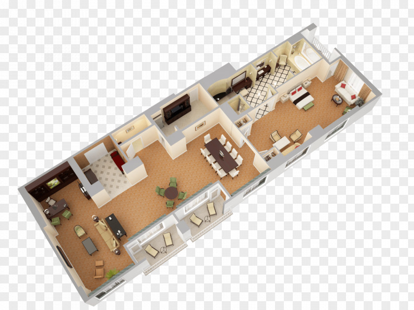 Hotel Presidential Suite Floor Plan W Hotels PNG