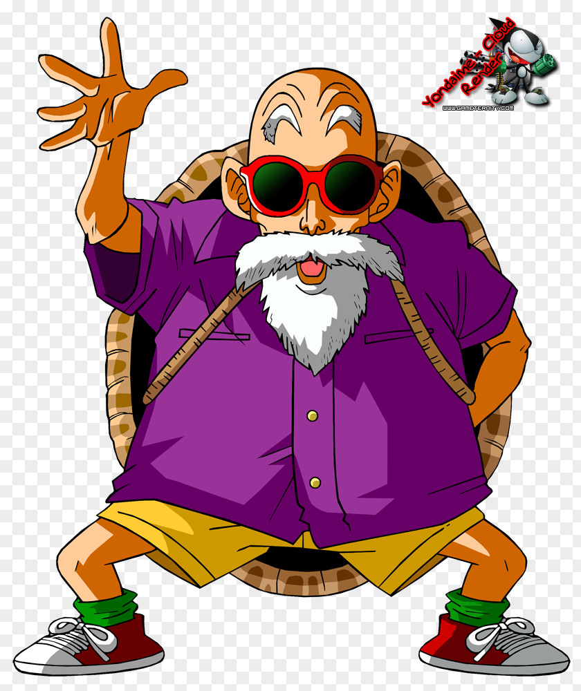 Kame Master Roshi Goku Krillin Gohan Trunks PNG