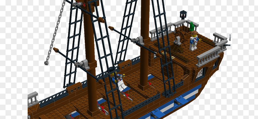 Lego Crane Ideas Manila Galleon Caravel Naval Architecture Fluyt PNG