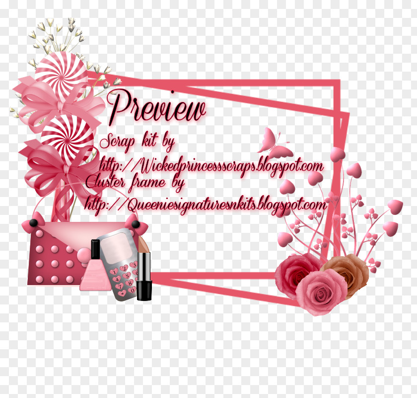 Valentine's Day Love Line Font PNG
