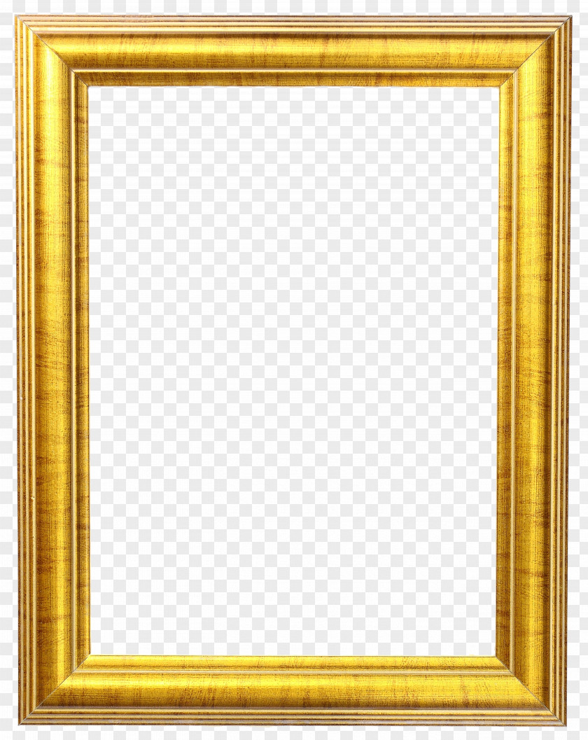 Gold Frame Picture Cross-stitch Pattern PNG