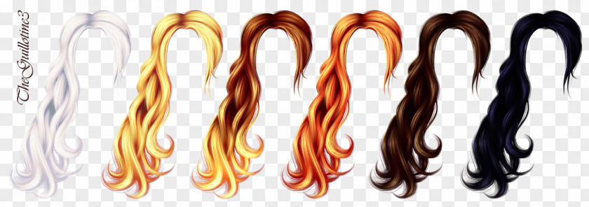 Hair Coloring Human Color Long PNG