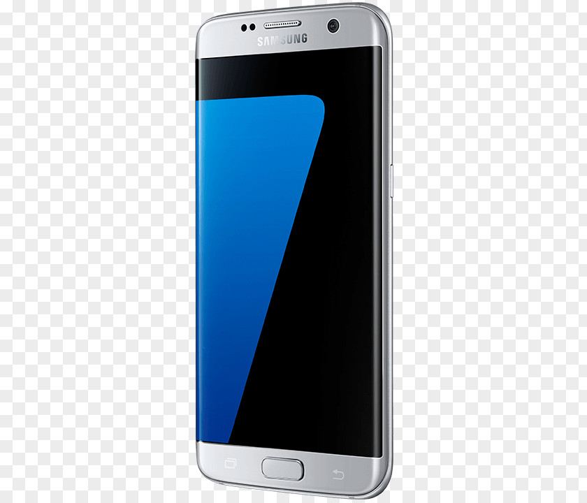 Silver Edge Samsung GALAXY S7 Smartphone LTE 32 Gb PNG