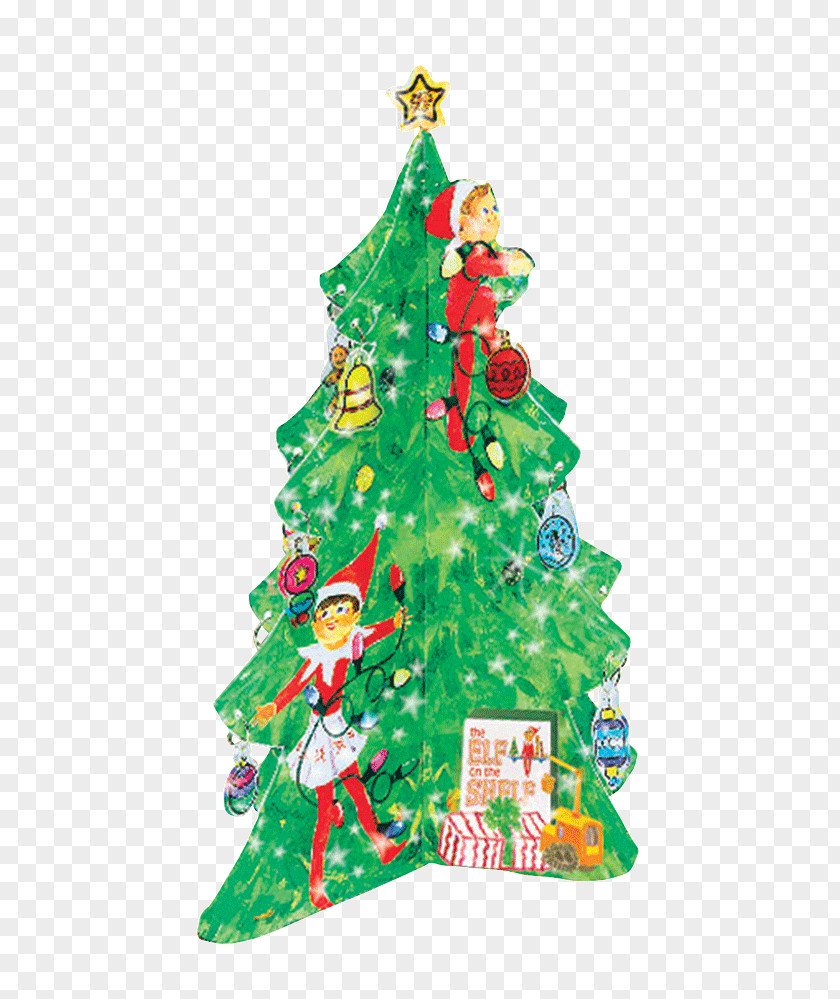 Elf On The Shelf Christmas Tree Ornament Spruce Fir PNG