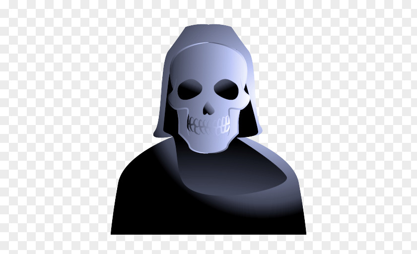 Bone Skull Ghost PNG