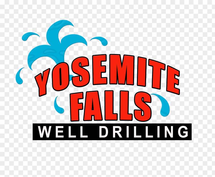 Logo Drilling Yosemite Falls Well Mariposa Business Brand PNG