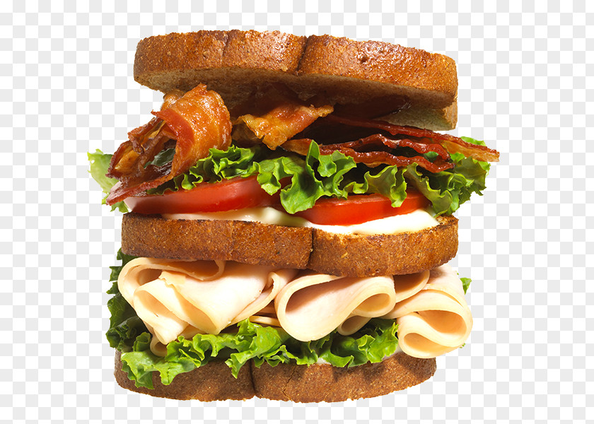 Bacon Burger Hamburger Club Sandwich French Fries PNG