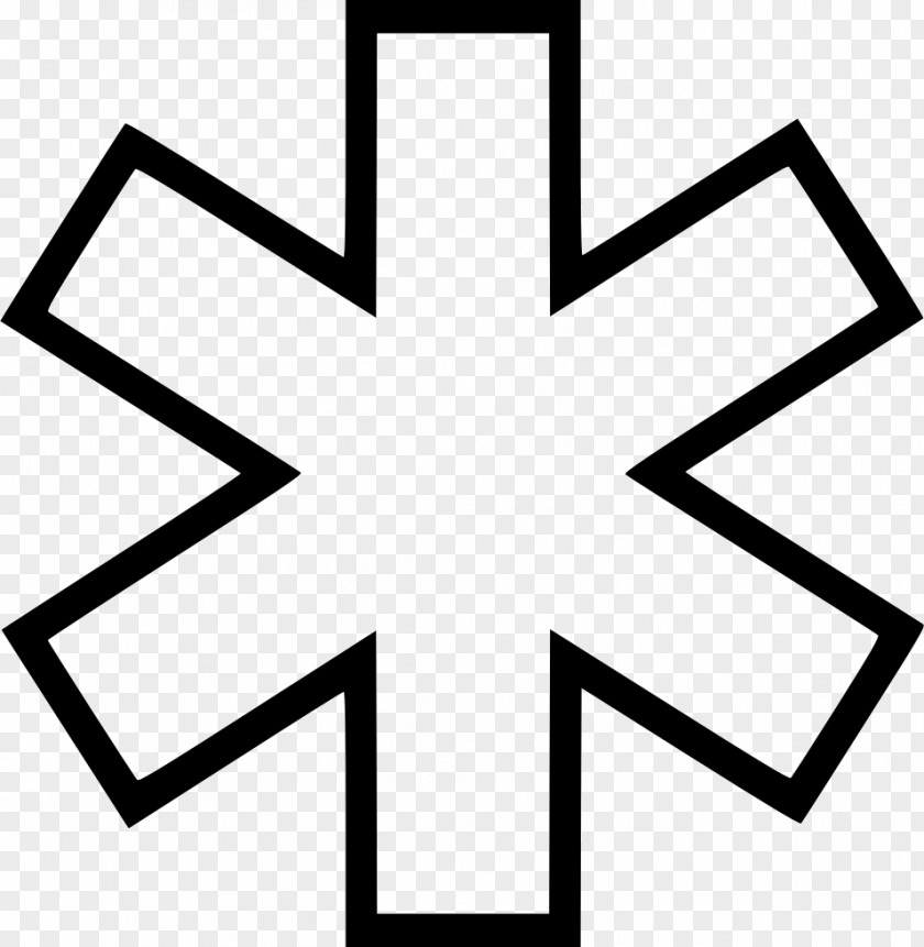 Medical Alert Sign Star Of Life Clip Art Emergency Services Technician Vector Graphics PNG