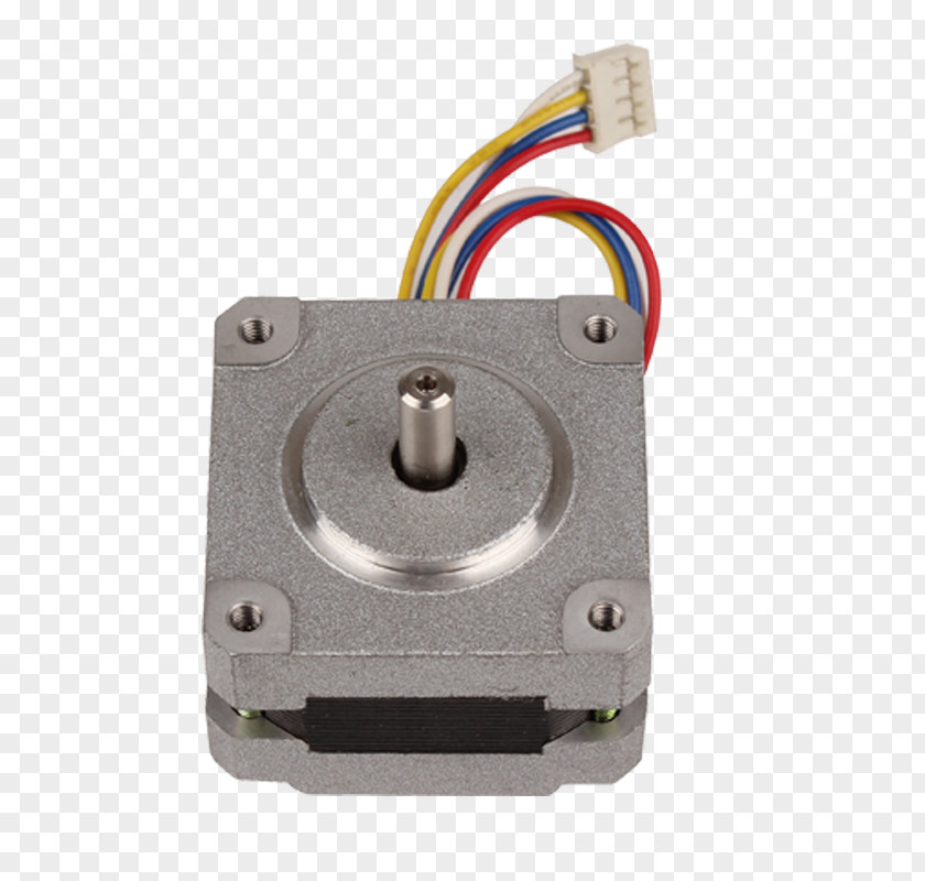 NEMA 17 Stepper Motor Electronics Electronic Component Two-phase Electric Power PNG