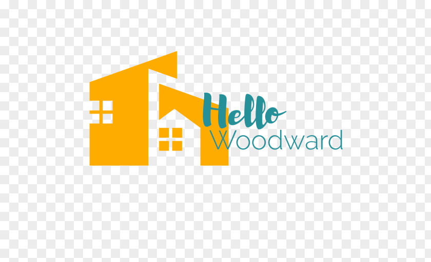 Teal Woodward Corridor Royal Oak Huntington Woods Logo Home PNG