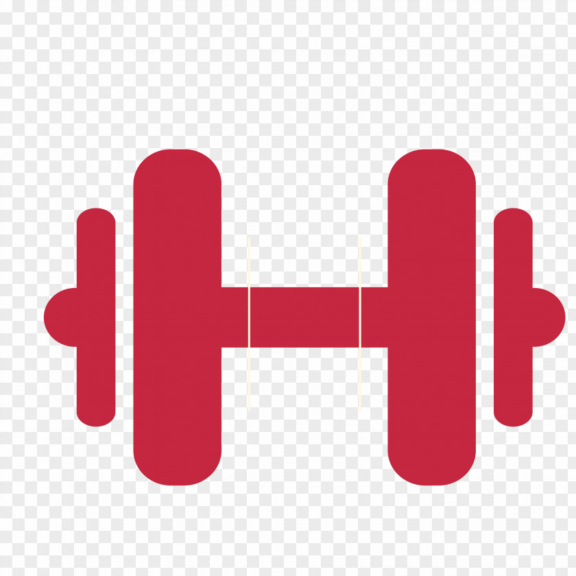 Barbell Label Physical Fitness Weight Loss Dumbbell PNG