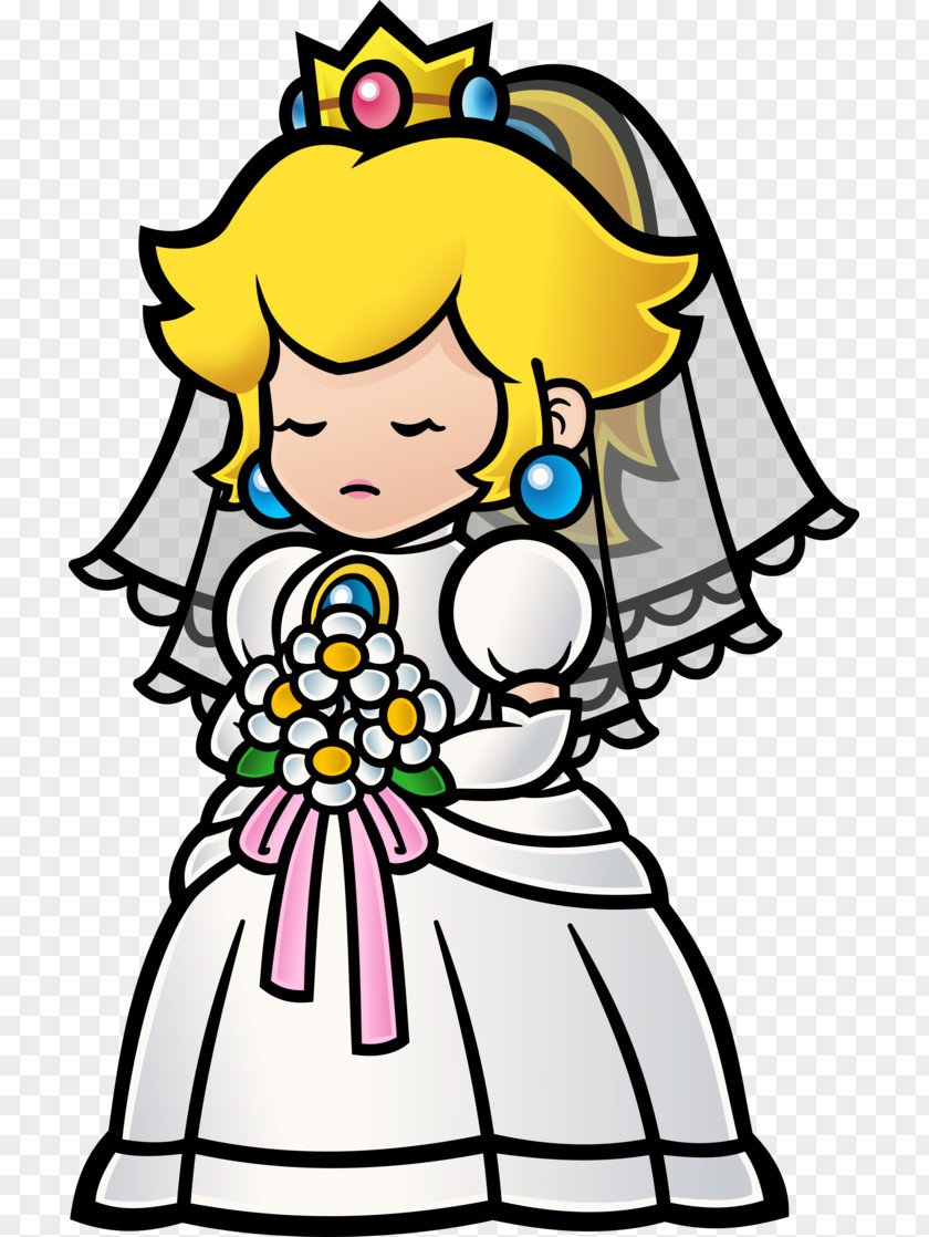 Mario Princess Peach Super Paper Toad PNG