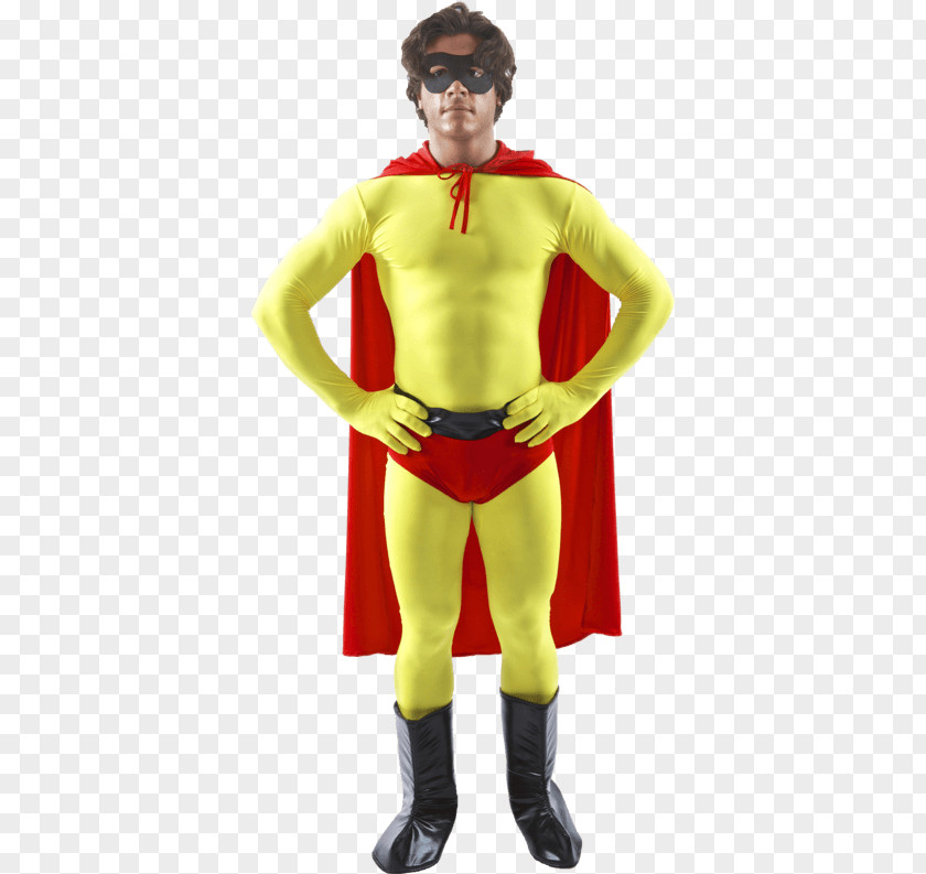 Suit Costume Party Superhero Red PNG