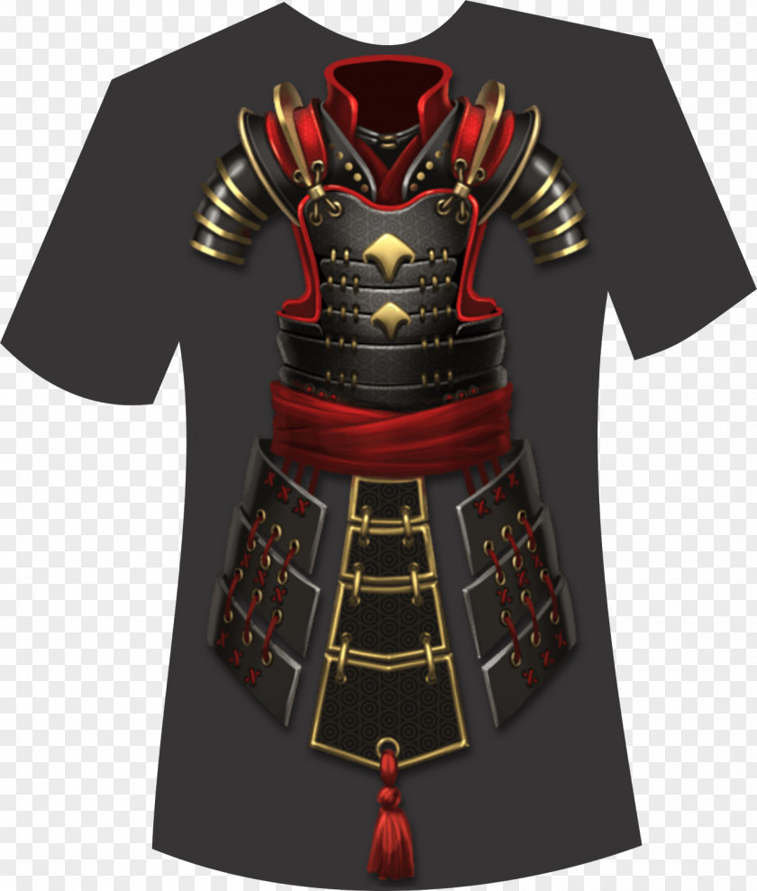 T-shirt Knight Sleeve Armour Outerwear PNG