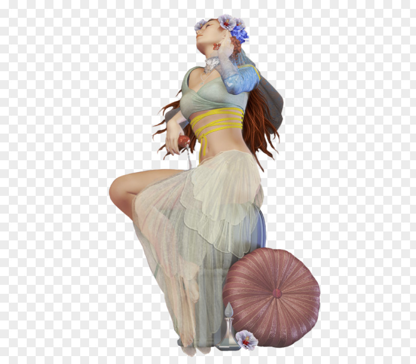 Woman Witch Costume PNG