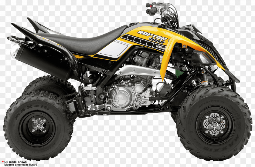 Yamaha Raptor Motor Company 700R All-terrain Vehicle Motorcycle Engine PNG