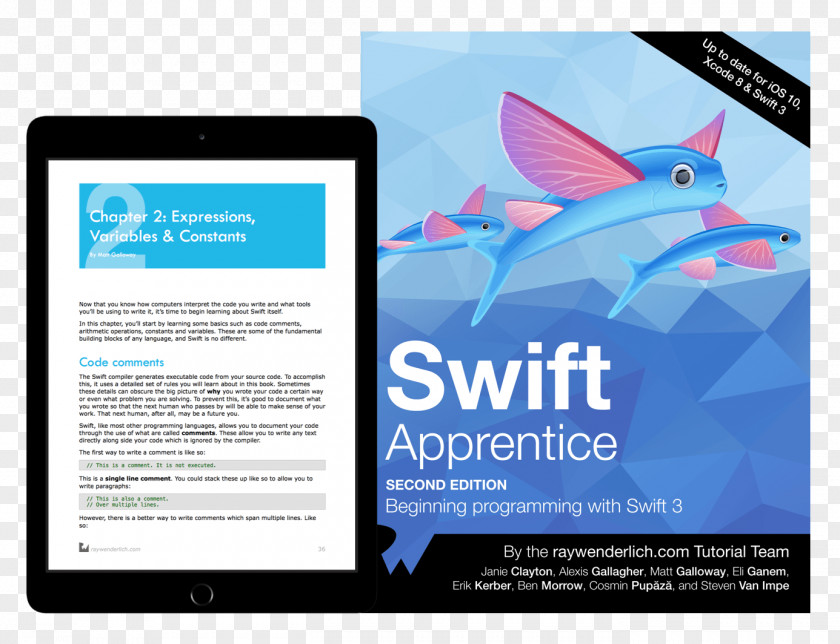 Stacked Books The Swift Apprentice Second Edition: Beginning Programming With 3 Apprentice: 4 IOS Sixth Development PNG