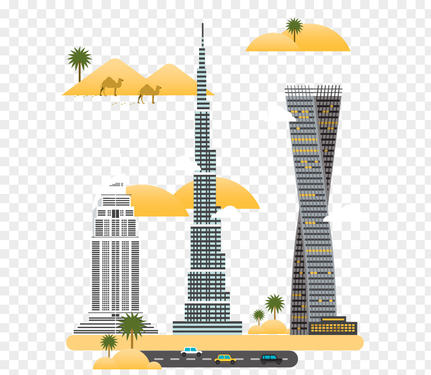 Executive Towers Burj Khalifa Skyscraper 1 DubaiBurj Tower M PNG