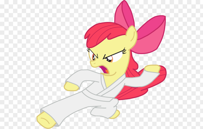 Karate Apple Bloom Pony Applebloom Martial Arts PNG