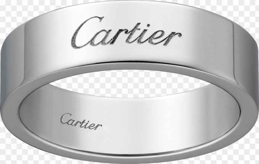 Ring Wedding Engagement Cartier Platinum PNG