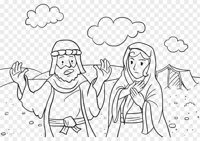 Abraham AND ISAAC Binding Of Isaac Bible Coloring Book And Lot's Conflict PNG