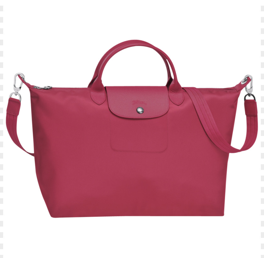 Bag Longchamp Pliage Handbag Pink PNG