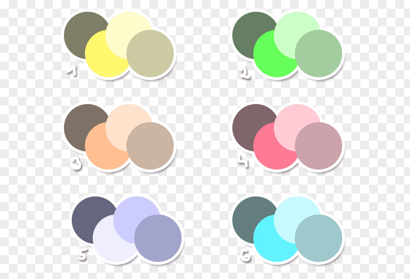 Design Color Scheme Palette PNG