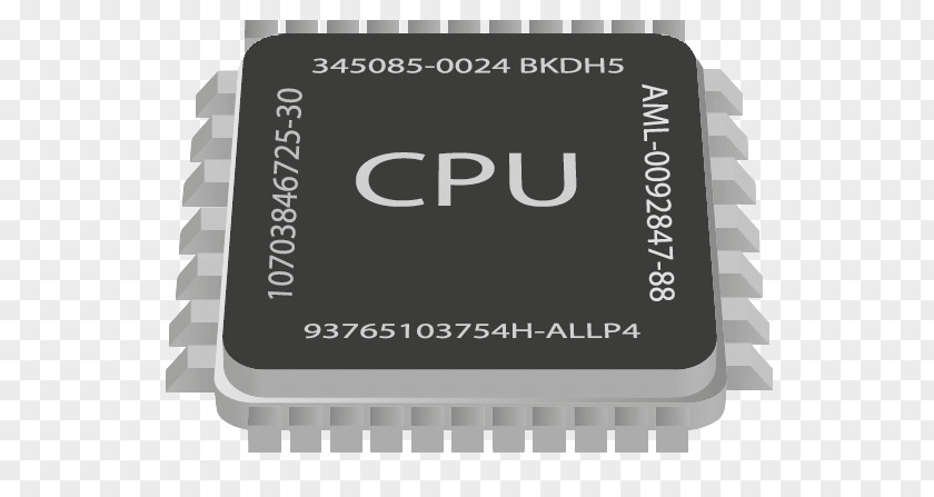 Cpu, Microprocessor Icon Laptop Central Processing Unit Computer Software PNG