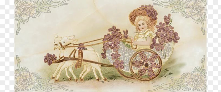 Princess Travel By Car Illustration PNG
