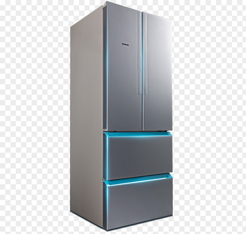 Siemens Frequency Four-door Refrigerator Door Home Appliance Midea PNG