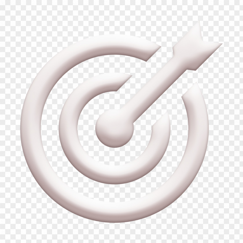 Blackandwhite Logo Arrows Icon Business Seo Elements Target PNG