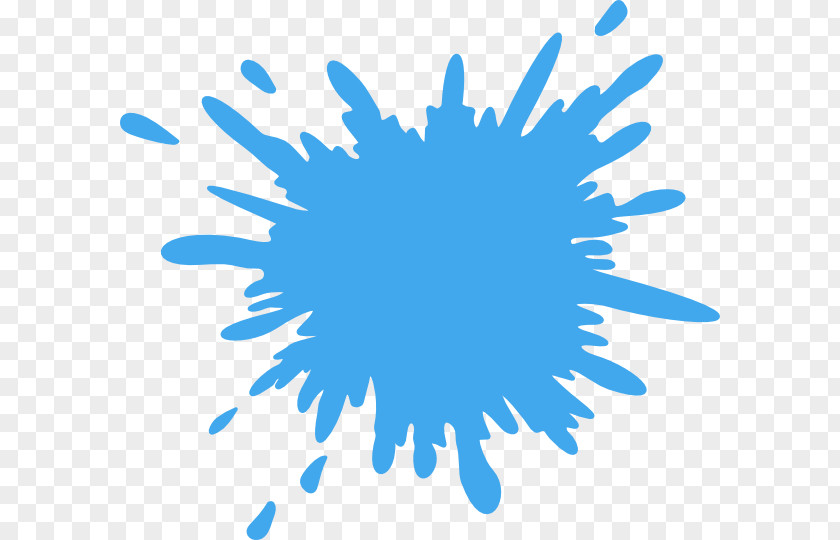 Blue Splash Clip Art PNG