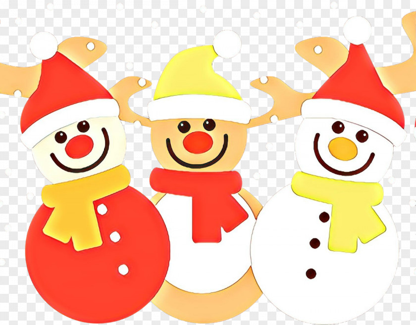 Christmas Happy Snowman PNG