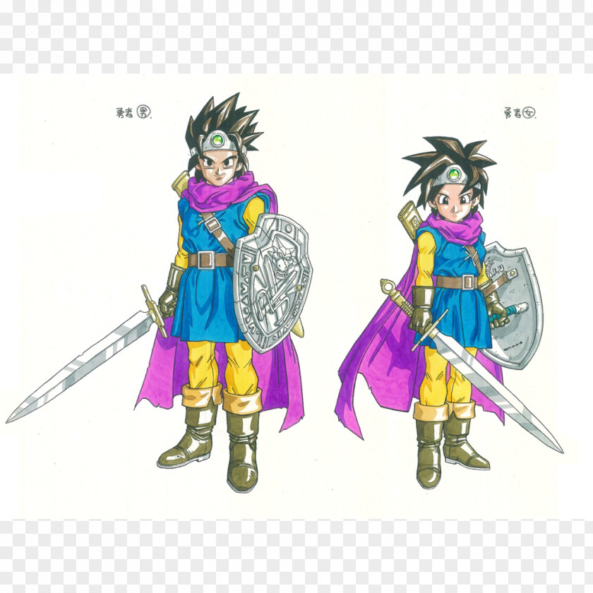 Dragon Quest III V Warrior I & II PNG