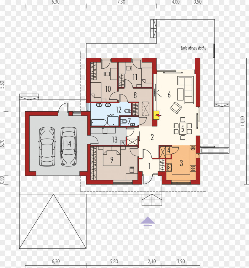 House Archipelag Floor Plan Project Square Meter PNG